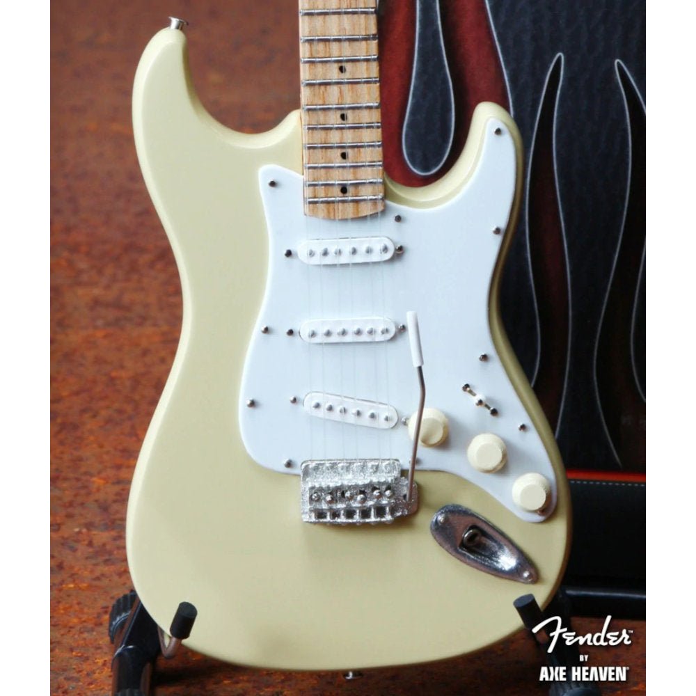 FENDER フェンダー (設立 80周年 ) - Cream Fender Strat / ミニチュア楽器 - PGS